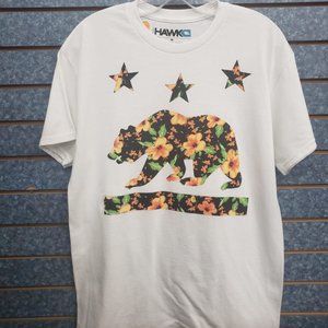 HAWK WHITE T-SHIRT SZ M